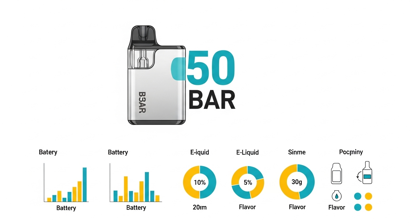 50 bar vape diagram