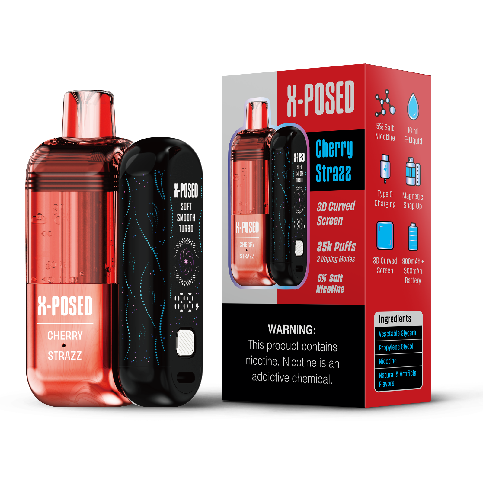 X-Posed 35k Disposable Kit